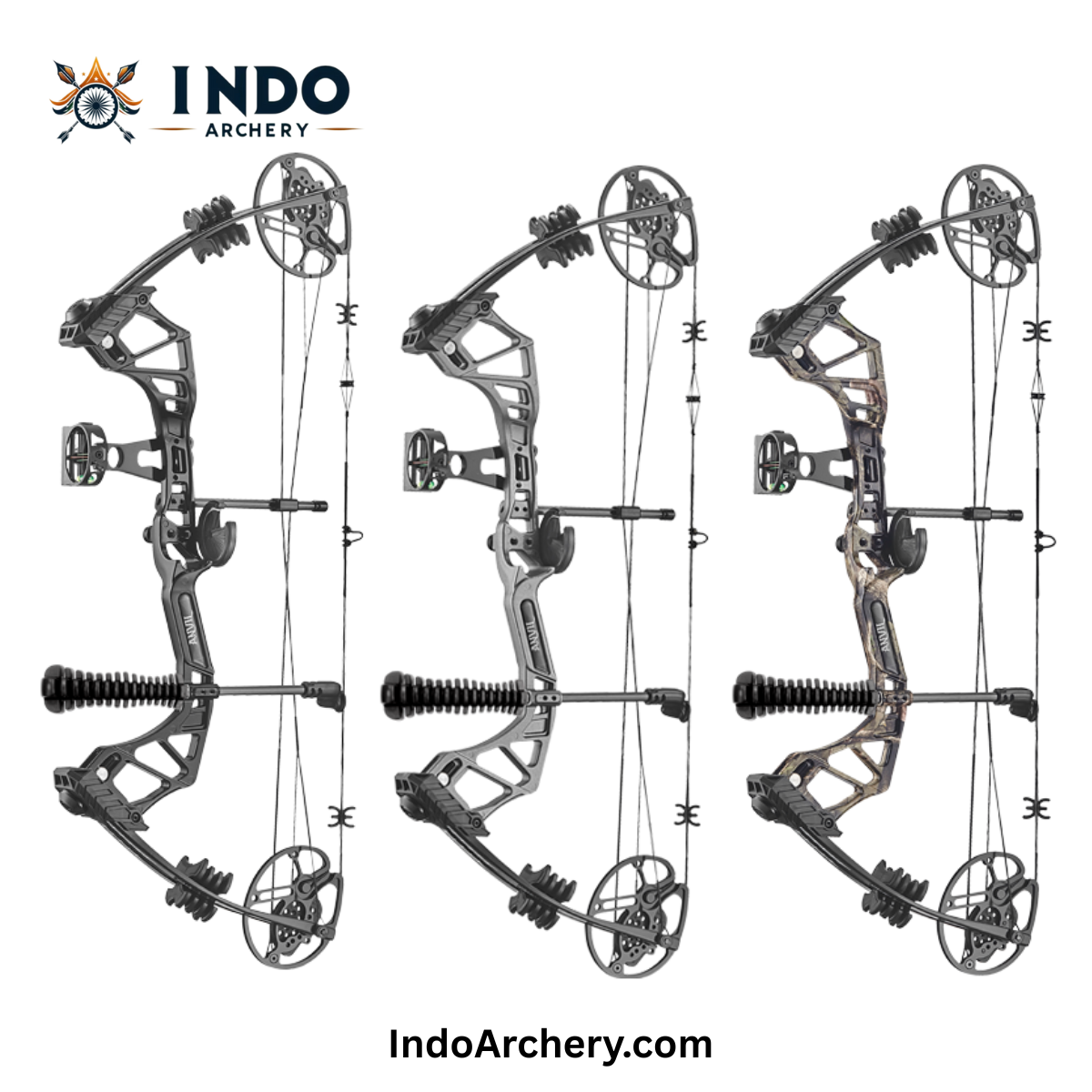 White Smoke EK Archery - Anvil Compound Bow EK Archery