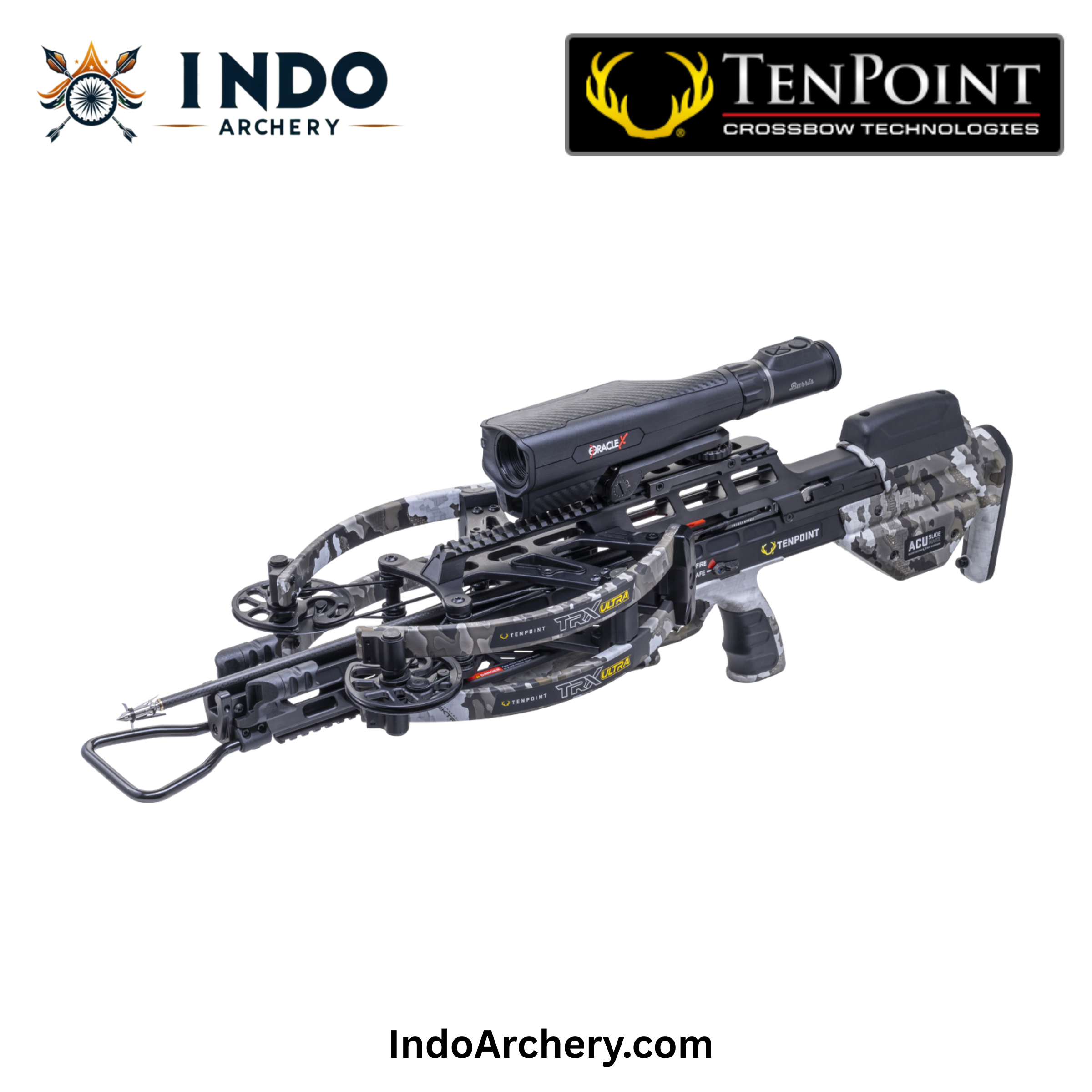 TenPoint TRX Ultra | 515 FPS Rangefinding Crossbow with Burris Oracle X