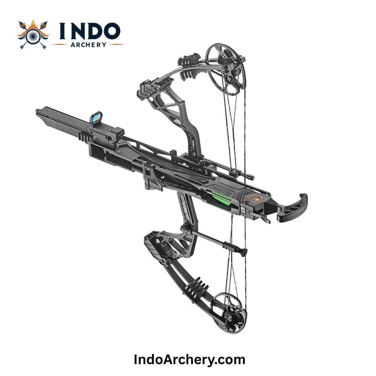 White Smoke EK Archery - Whipshot Repeating Compound Bow (Black) EK Archery