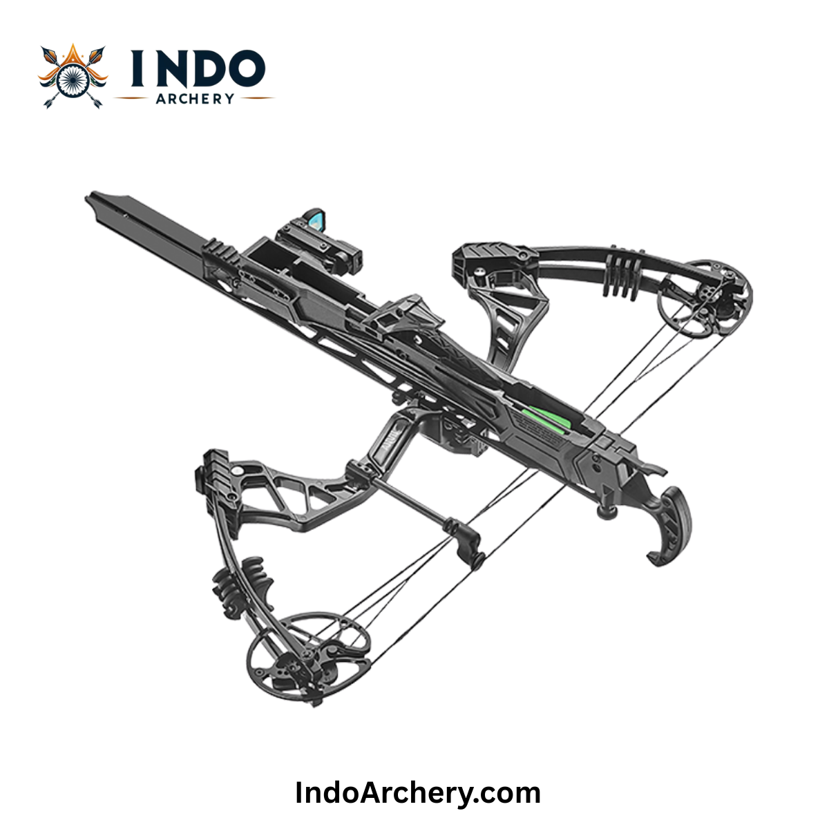 White Smoke EK Archery - Whipshot Repeating Compound Bow (Black) EK Archery