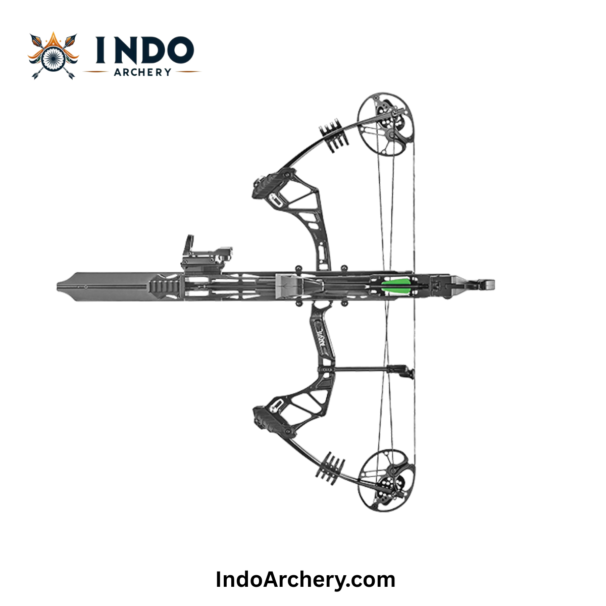 White Smoke EK Archery - Whipshot Repeating Compound Bow (Black) EK Archery
