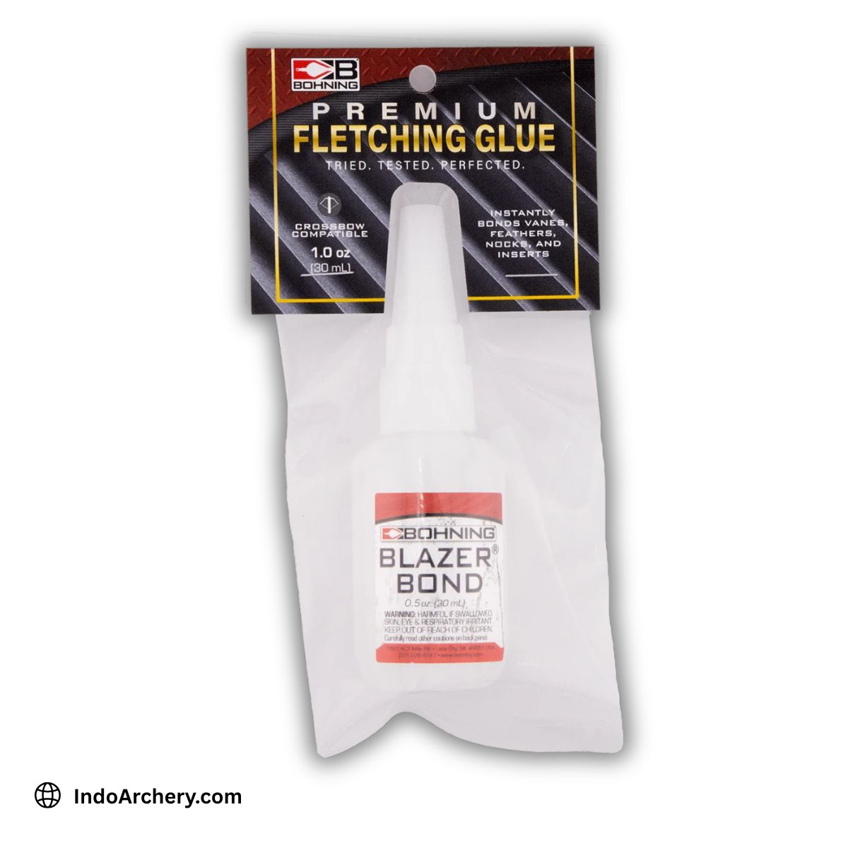 Barnett Bohning Blazer Bond Glue – Fast Fletching Adhesive