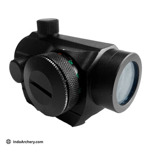 White Smoke Barnett DEMUN Red Dot Scope – Compact Dual Illumination 3 Inch Optic Barnett
