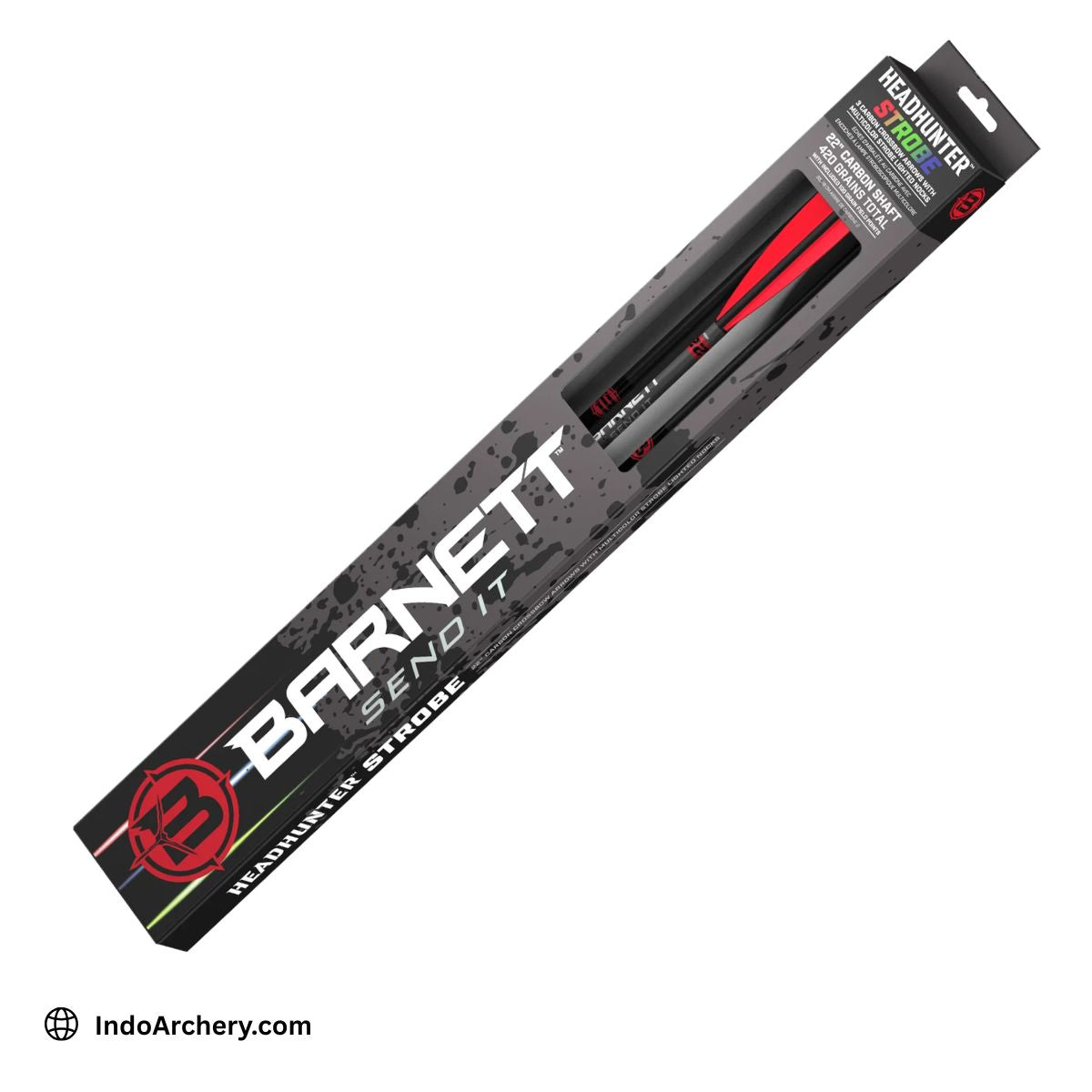 Barnett Headhunter 22 Lighted Strobe Arrows 3 pieces