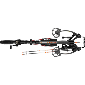 Black Barnett HyperTac 420 Compound Crossbow Package 420fps Barnett