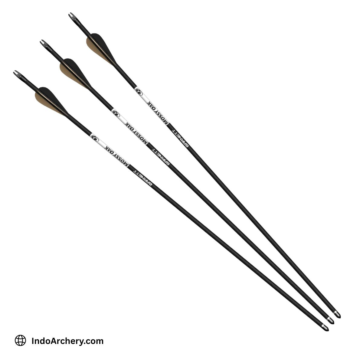 Barnett Junior Fiberglass Arrows 28” 3 pieces– Youth Bow Arrows