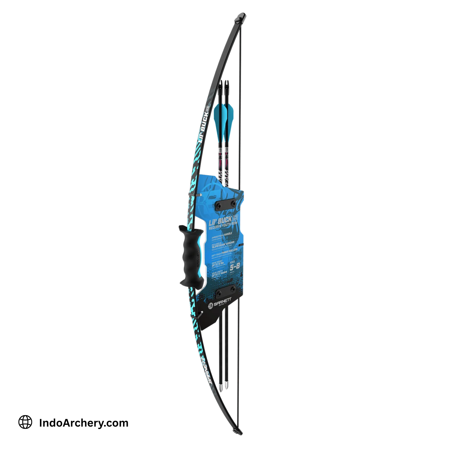 Barnett Lil Buck Youth Recurve Bow 12lb Beginner Archery Set