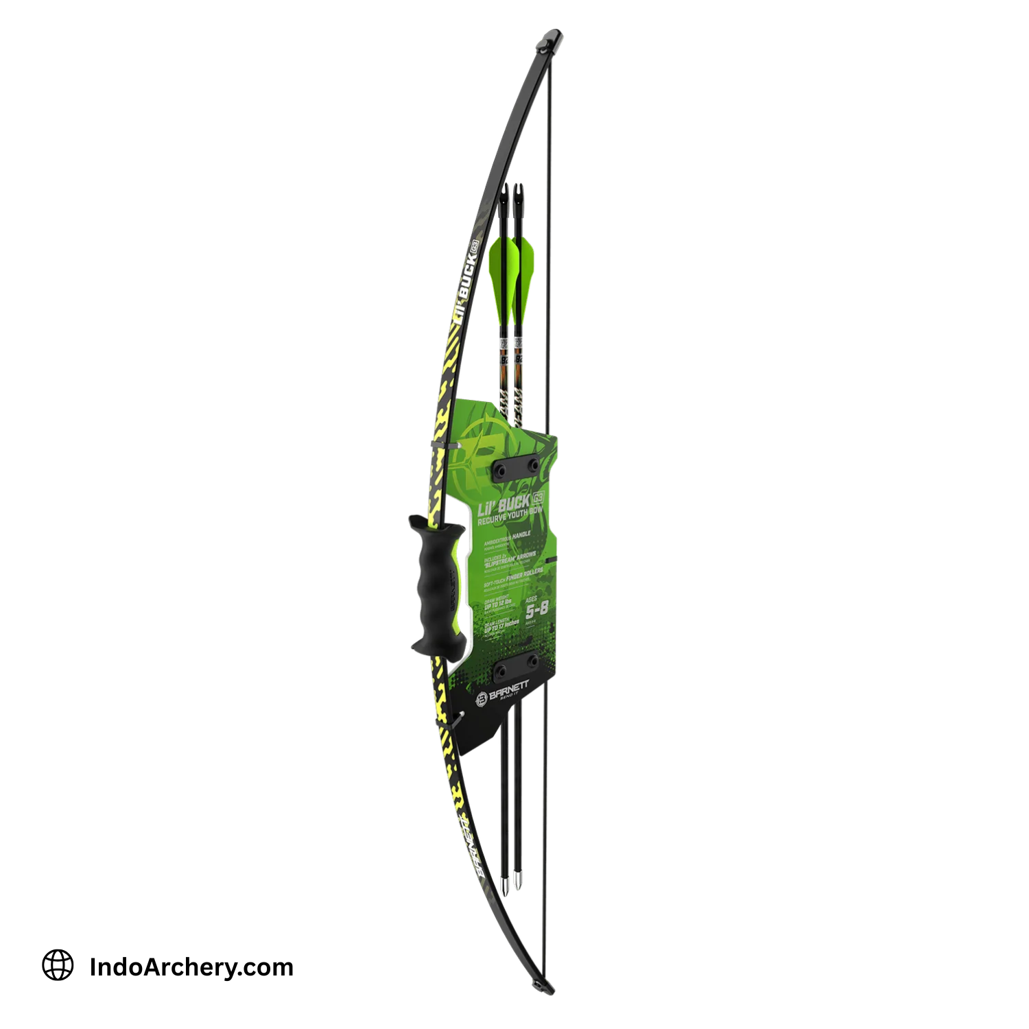 Barnett Lil Buck Youth Recurve Bow 12lb Beginner Archery Set