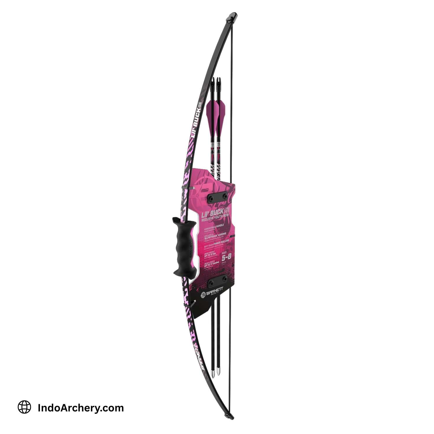 Barnett Lil Buck Youth Recurve Bow 12lb Beginner Archery Set