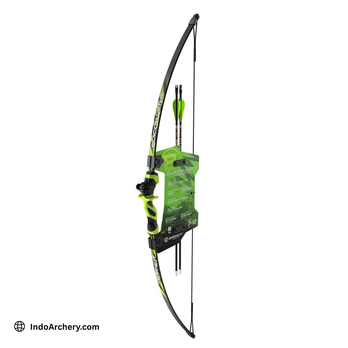 Barnett Quicksilver Youth Bow 28lb Adjustable Archery Set