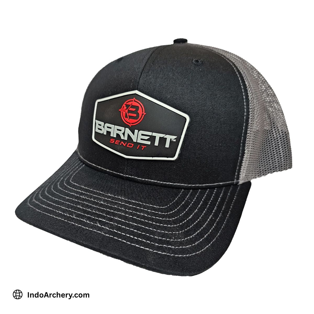 Barnett Trucker Hats Collection – Black, Grey, Camo & Leather Patch Snapback Caps