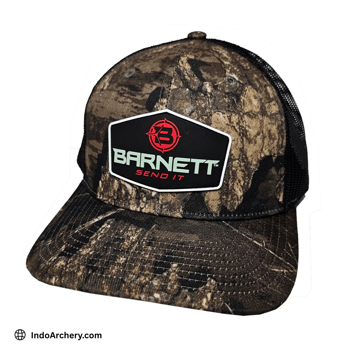 Barnett Trucker Hats Collection – Black, Grey, Camo & Leather Patch Snapback Caps
