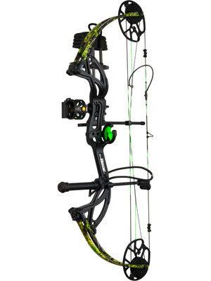White Smoke Bear Archery Compound Bow Cruzer G3 Package Bear Archery