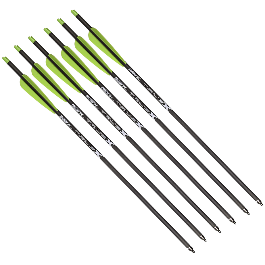 Bear Archery TrueX Carbon Arrows - Pack of 6