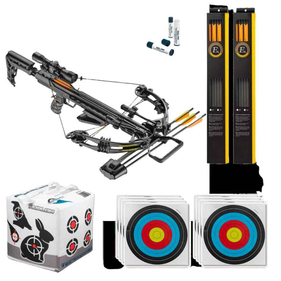 EK Archery Accelerator 370+ Compound Crossbow Bundle