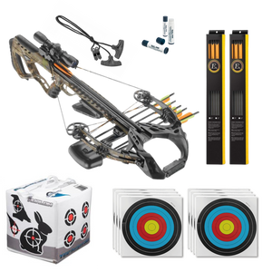 Black EK Archery Guillotine-X+ Compound Crossbow Bundle - 185lbs EK Archery