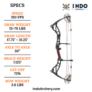 White Smoke EK Archery Exterminator Compound Bow EK Archery