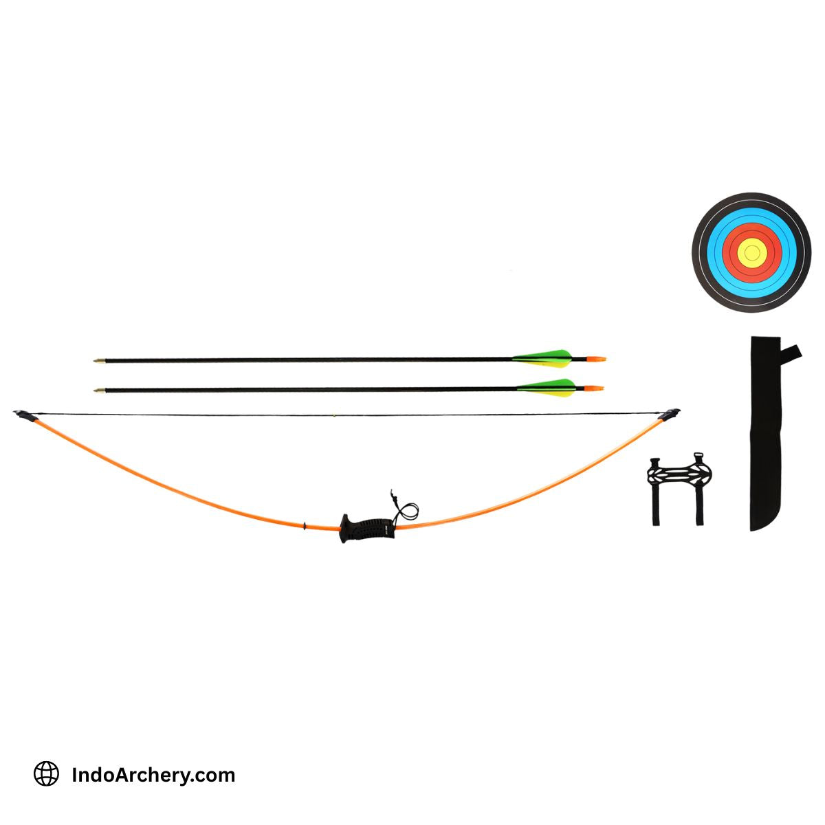 Hori-Zone Firehawk Youth Recurve Bow Set | Beginner Archery Kit