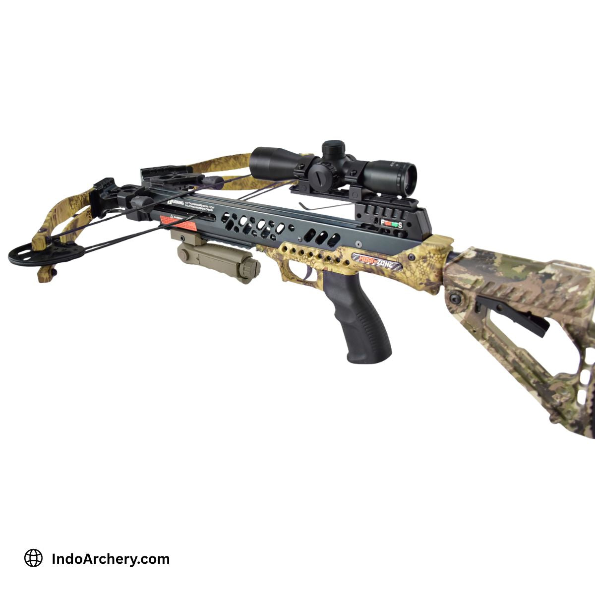 White Smoke Hori-Zone Quick Strike Crossbow | 375 FPS Lightweight Design Hori-Zone