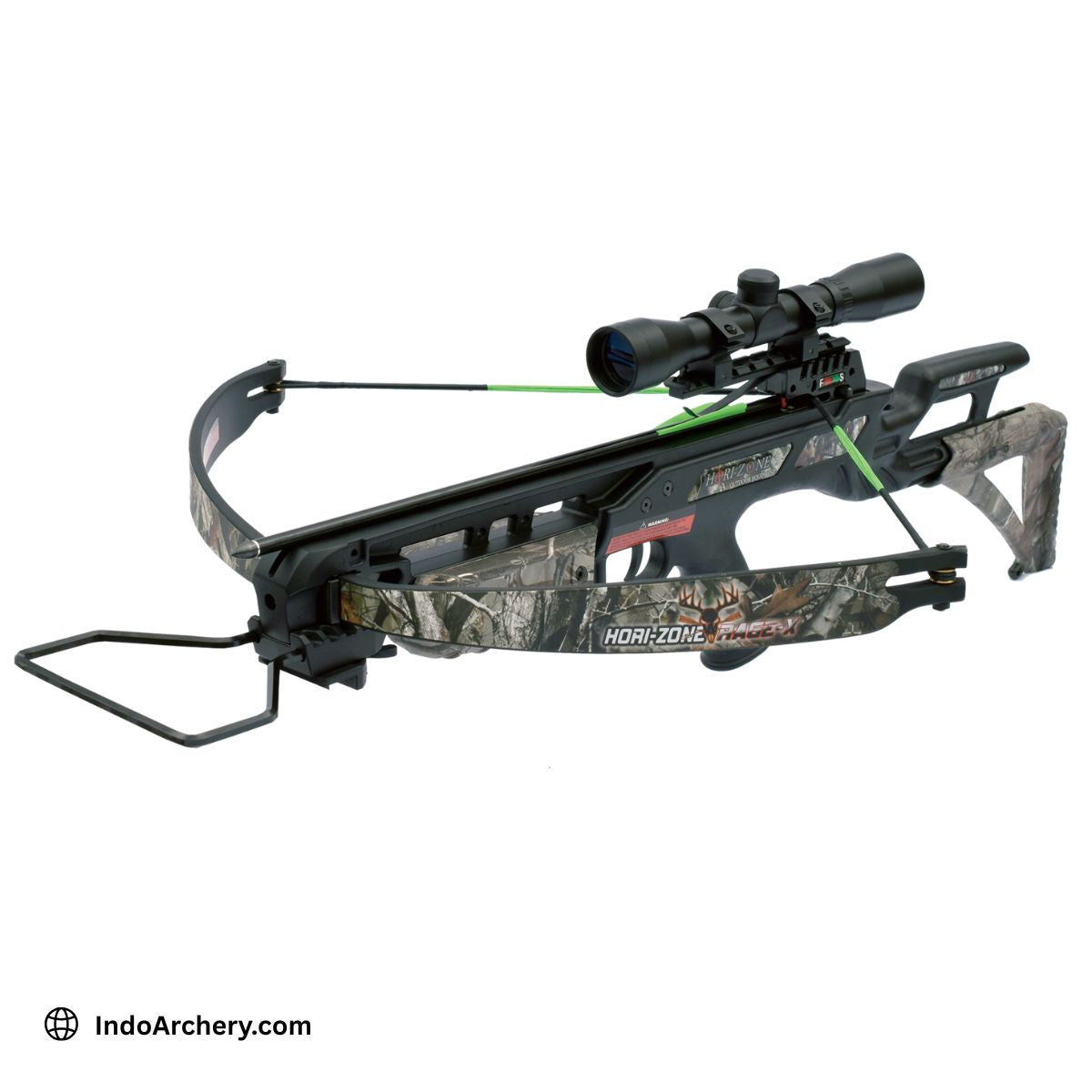 White Smoke Hori-Zone Rage-X Recurve Crossbow | Lightweight 175 lbs Hori-Zone