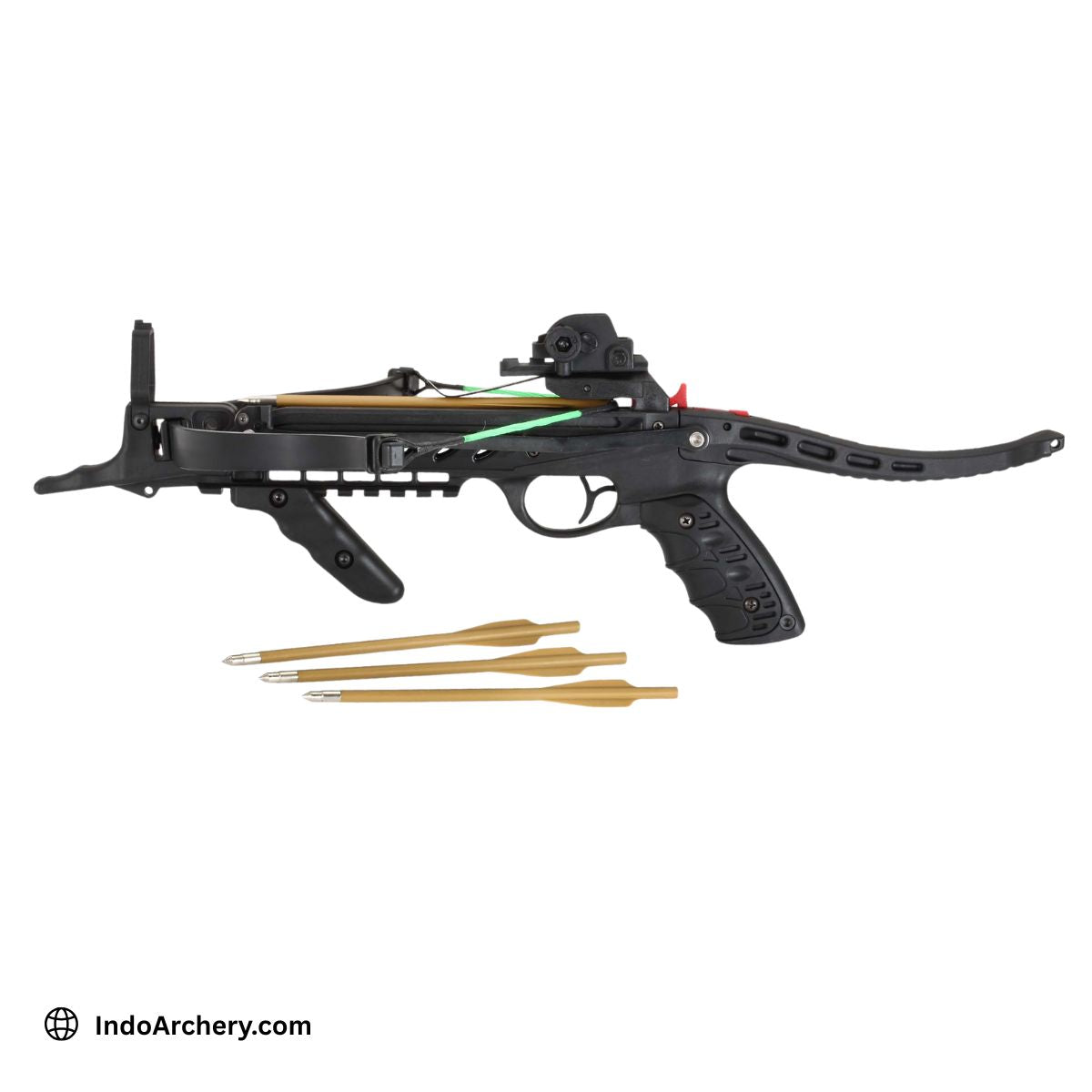 Hori-Zone Redback Pistol Crossbow 80lb - Black