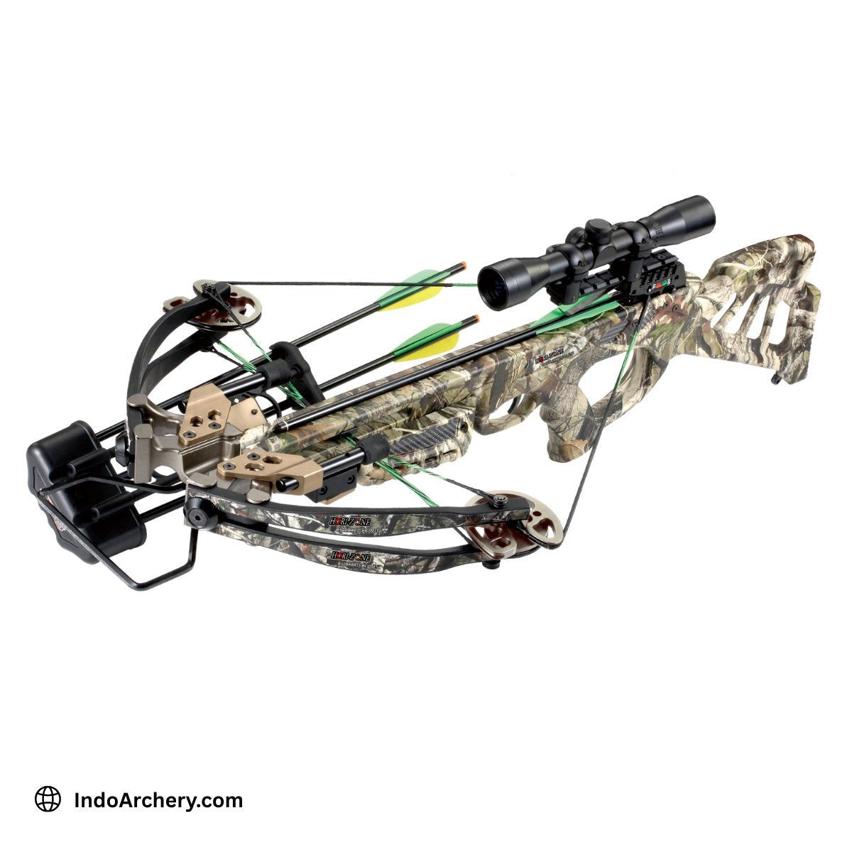 White Smoke Hori-Zone Stealth Crossbow | 355+ FPS Lightweight Precision Hori-Zone