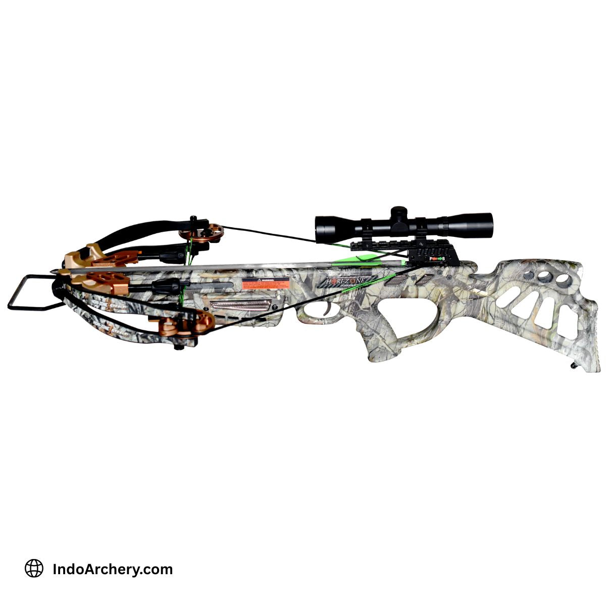 White Smoke Hori-Zone Stealth Crossbow | 355+ FPS Lightweight Precision Hori-Zone