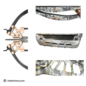 White Smoke Hori-Zone Stealth Crossbow | 355+ FPS Lightweight Precision Hori-Zone