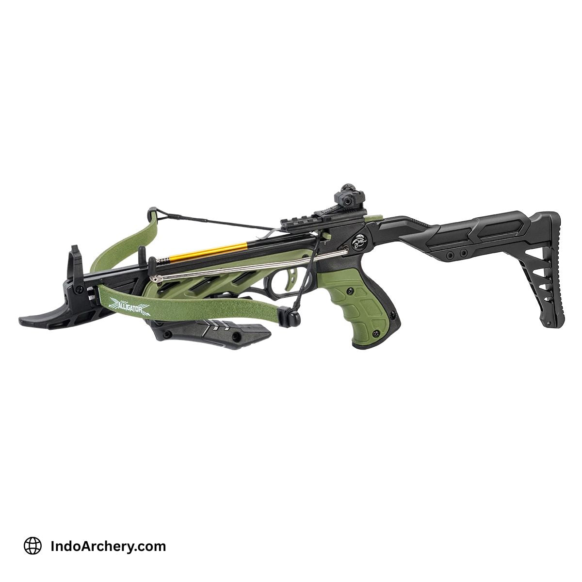Man Kung MK-TCS2G Alligator Crossbow 80lbs 185 FPS Green