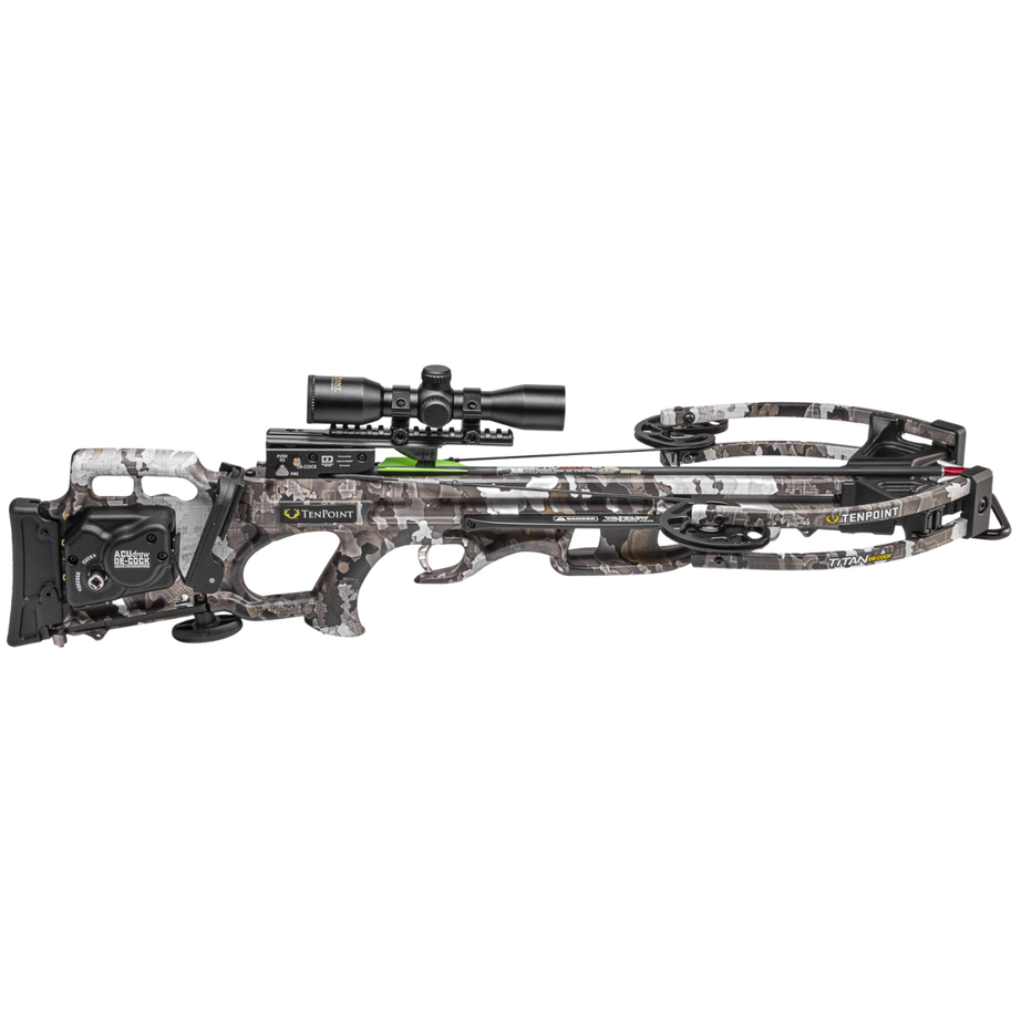 TenPoint Titan De-Cock Compound Crossbow Package