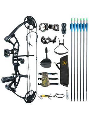 White Smoke Topoint M2 Compound Bow Package Topoint